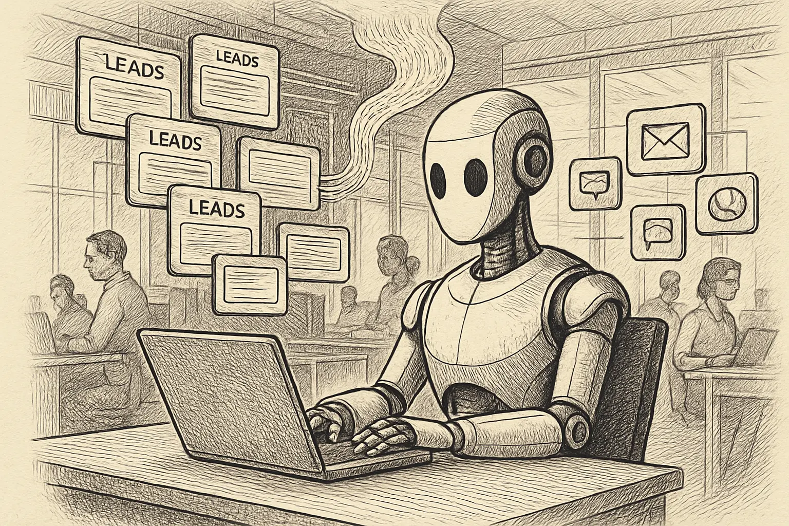 How One Robot Can Handle 1,000 Leads a Day Without Breaking a Sweat